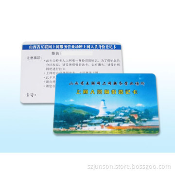 Color Printing Intelligent Contactless ID Card
